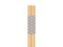 Kinvara Set Sushi 4 Baguettes et 2 Nattes en Bambou 4,5x24x2,5 cm (Set de 48)