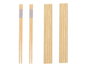 Kinvara Set Sushi 4 Baguettes et 2 Nattes en Bambou 4,5x24x2,5 cm (Set de 48)