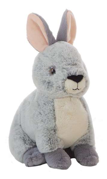 Creaciones Llopis - Peluche lapin réaliste 28 cm, assortiment de 2 couleurs, en polyester, pour enfants dès 12 mois Creaciones Llopis - Peluche lapin réaliste 28 cm, assortiment de 2 couleurs, en polyester, pour enfants dès 12 mois