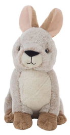 Creaciones Llopis - Peluche lapin réaliste 28 cm, assortiment de 2 couleurs, en polyester, pour enfants dès 12 mois