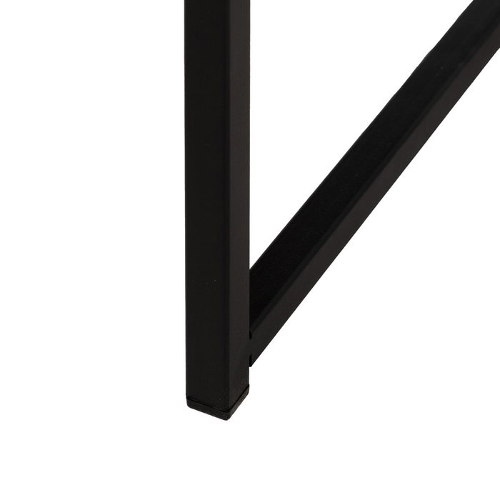 BigBuy Home Table de Nuit MARIGNI Noir Naturel BigBuy Home Table de Nuit MARIGNI Noir Naturel