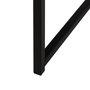 BigBuy Home Table de Nuit MARIGNI Noir Naturel