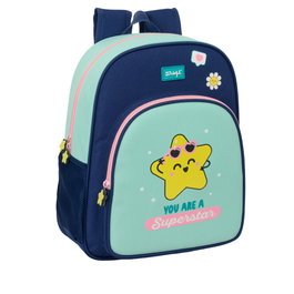 SAFTA Mochila Estrella Mr. Wonderful 38cm adaptable