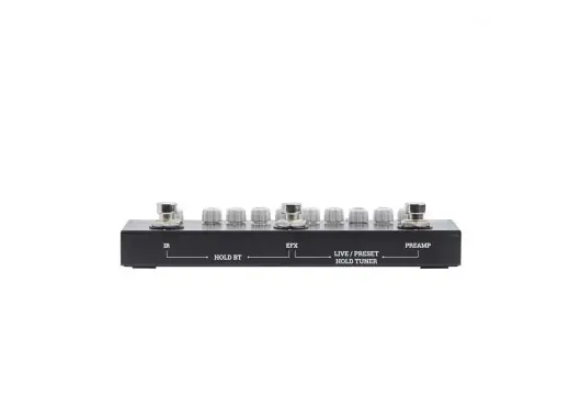 EKO Baio Multi Efect - Boîte Tout-en-Un pour Basse avec 8 amplificateurs IR, compresseur, Bluetooth, USB