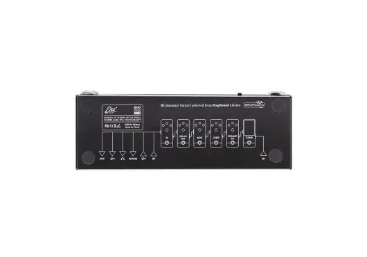 EKO Baio Multi Efect - Boîte Tout-en-Un pour Basse avec 8 amplificateurs IR, compresseur, Bluetooth, USB