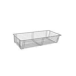 HERRAJES ALK Panier en fil de fer Série OPTIMA Graphite Module 800