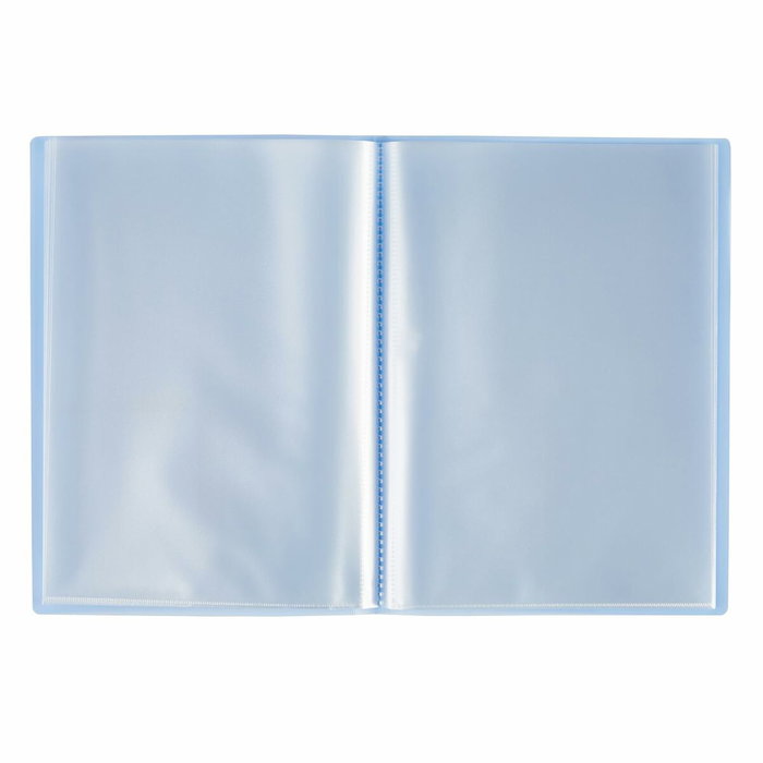 Classeur Grafoplas Bleu Feuille