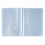 Classeur Grafoplas Bleu Feuille