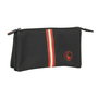 Trousse Fourre-Tout Triple El Ganso Black Noir 22 x 12 x 3 cm