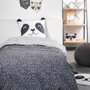 Today Parure de lit FUNNY2.8 Blanc et noir 140x200 cm, 1 personne