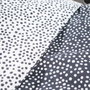 Today Parure de lit FUNNY2.8 Blanc et noir 140x200 cm, 1 personne