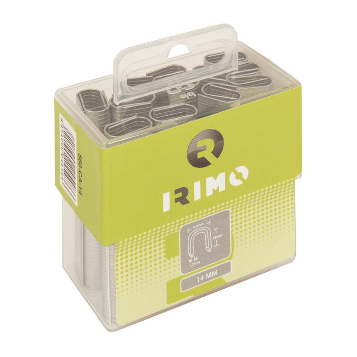 Irimo Grapas para cables 12 mm, 1000 unités Irimo Grapas para cables 12 mm, 1000 unités
