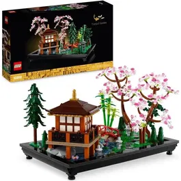 Lego Icons 10315 Le Jardin Paisible, Kit de Jardinage Botanique Zen pour Adultes