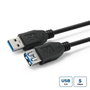 MicroConnect Câble d'extension USB 3.2 Gen 1, 1m, Noir