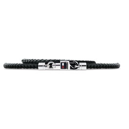 Bracelet Homme Tommy Hilfiger 2701063 Argent 925 Noir