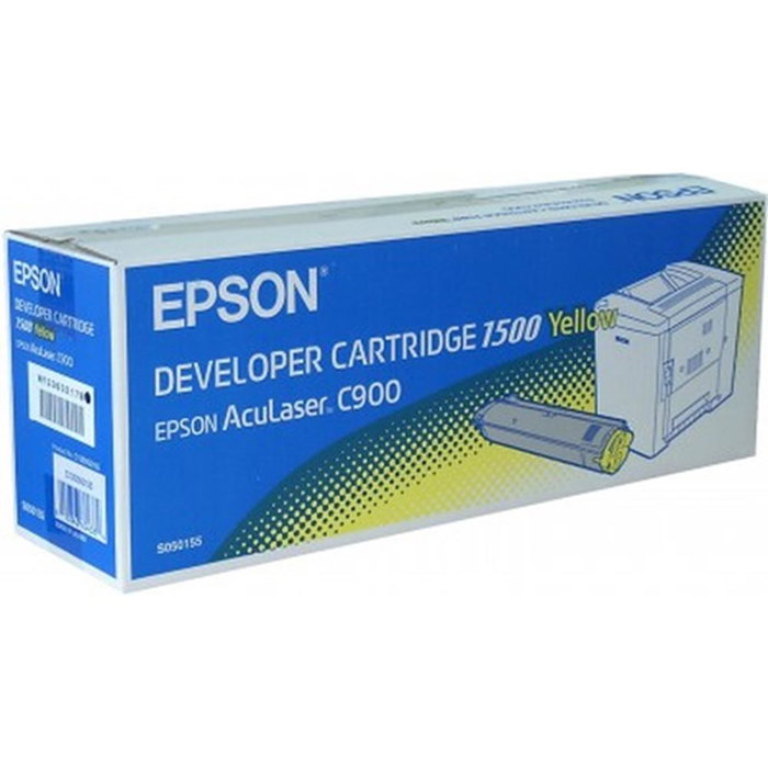 Epson Toner Original Jaune pour Aculaser C 900/1900 - Cartouche Jaune 1500 Pages S051140