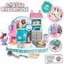 Smoby - Gabby et la Maison Magique - Marchande de glaces avec 20 accessoires - Machine à glaces et gaufrier - Jeu d'imitation pour enfant dès 3 ans - Fabriqué en France