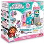 Smoby - Gabby et la Maison Magique - Marchande de glaces avec 20 accessoires - Machine à glaces et gaufrier - Jeu d'imitation pour enfant dès 3 ans - Fabriqué en France