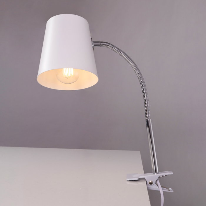 Centurion Lampe de bureau Flexo en métal avec pince