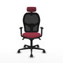 Chaise de Bureau Piqueras y Crespo 1D036N2 Bordeaux
