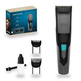 Tondeuse Cecotec PrecisionCare Barber portable, longueur réglable, facile à nettoyer, noir