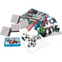 Multiprint 24873 - Sac à Dos Créatif Garni avec 4 Tampons Avengers, Feutres, Stickers et Livre d'Activités - Loisir Enfant à Partir de 3 Ans