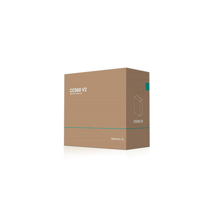 Deepcool Boîtier PC CC560 V2 Noir ATX Moyen Tour