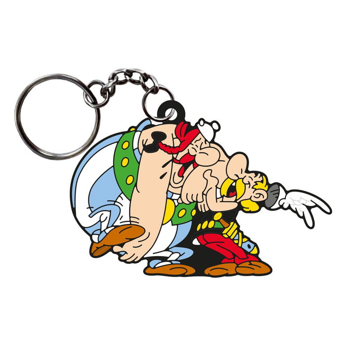 Asterix porte-clés Asterix & Obelix Laughing 9 cm Asterix porte-clés Asterix & Obelix Laughing 9 cm