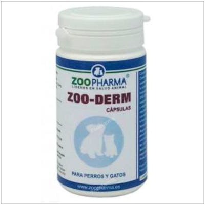 ZOOPHARMA VET ZOO-DERM Chiens et Chats 60 Capsules ZOOPHARMA VET ZOO-DERM Chiens et Chats 60 Capsules