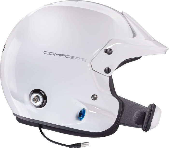 Stilo Venti4 WRC Tourisme Composite Snell Sa2020 Fia 8859-15 Jet Gris Intérieur Noir 59