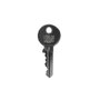 Ifam 074000SR Candado de arco normal 40mm SR40 en laiton et acier trempé chromé avec 2 clés