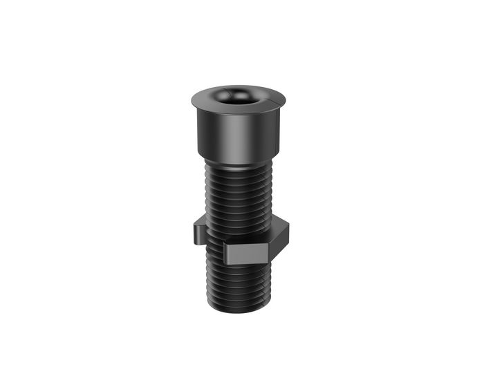 Vivolink Passe-câble de bureau pour câbles HDMI, DisplayPort, USB-C, RJ45 - Compatible plateaux jusqu'à 55 mm, Noir