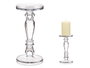 Giftdecor Candelabro Cristal Anneau M 28 cm Transparent (Set de 6)
