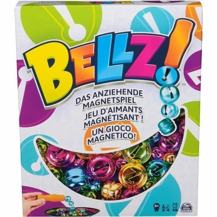 Spin Master Bellz - Jeu d'habileté magnétique multicolore