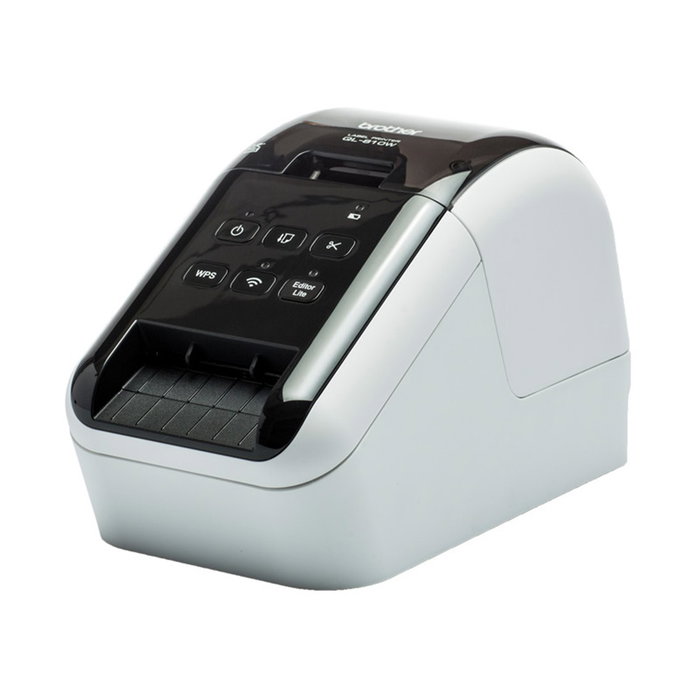 Brother QL-810Wc Imprimante d'étiquettes thermique directe USB Wi-Fi noir et rouge Brother QL-810Wc Imprimante d'étiquettes thermique directe USB Wi-Fi noir et rouge