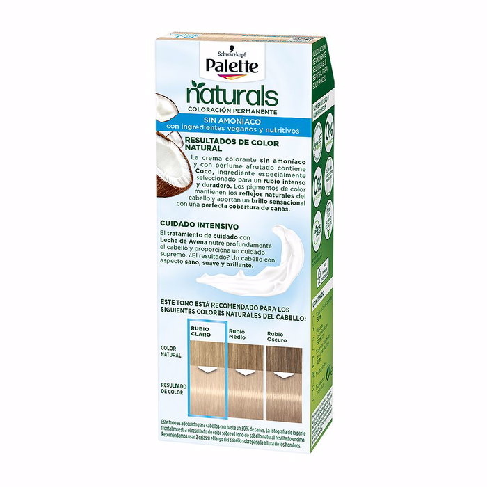 Palette Teinture Naturelle #12.1 Blond Extra Clair Cendré Coloration Durable Femme 1 unité