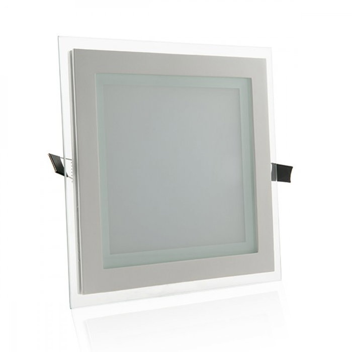 Spot LED encastrable carré 18 W 1 800 lm 6 000 K Blanco Frío Blanco Spot LED encastrable carré 18 W 1 800 lm 6 000 K Blanco Frío Blanco