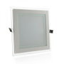 Spot LED encastrable carré 18 W 1 800 lm 6 000 K Blanco Frío Blanco