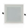 Spot LED encastrable carré 18 W 1 800 lm 6 000 K Blanco Frío Blanco