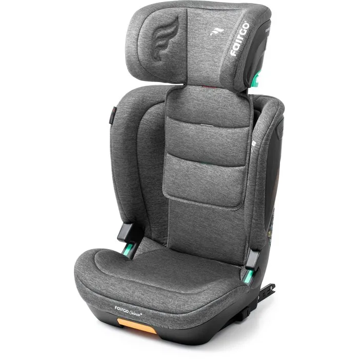 Babyauto - Siège auto Colosso - Groupe 2/3 (i-Size) - 100 à 150 cm - Installation ISOFIX - Appui-tête réglable 11 positions - Gris