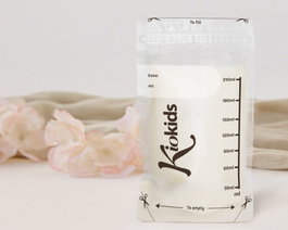 KioKids Sacs de stockage de lait maternel, 25 unités