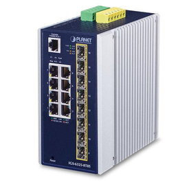 Planet IGS-6325-8T8S Switch Ethernet industriel géré de niveau 3 avec 8 ports 10/100/1000T et 8 ports 1G/2.5G SFP