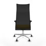 Piqueras y Crespo Chaise de Bureau Albacete XL Jaune et Noir