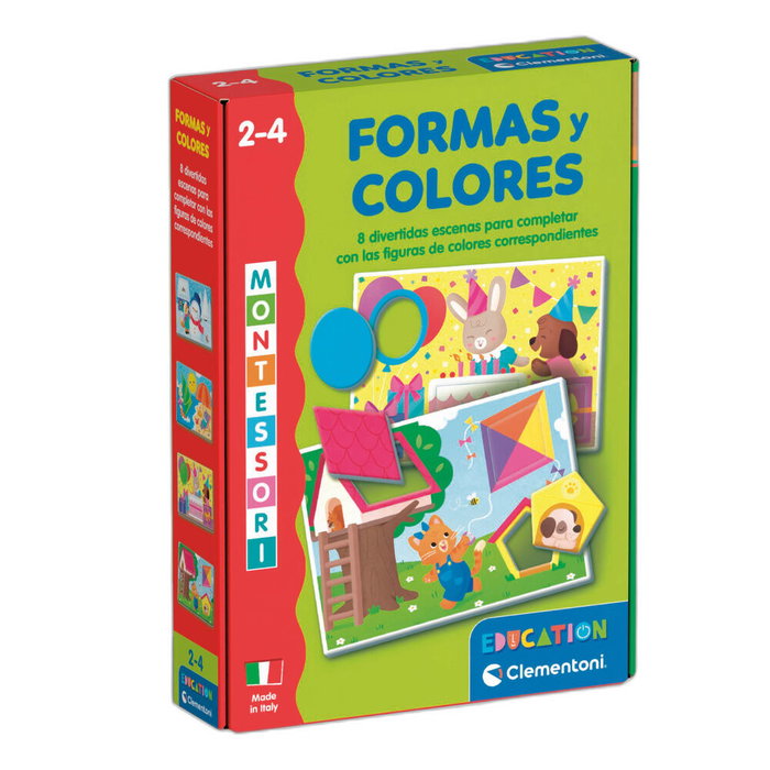 Clementoni Jeu éducatif Formas Y Colores