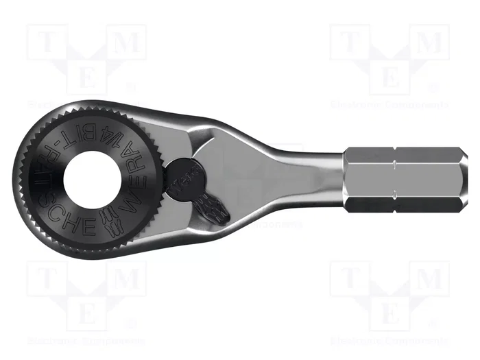 WERA Clé à douille cliquette 1/4 de C6,3mm WERA Clé à douille cliquette 1/4 de C6,3mm