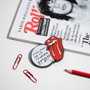 ERIK Aimant pour frigo - Groupe The Rolling Stones - Taille 7 cm