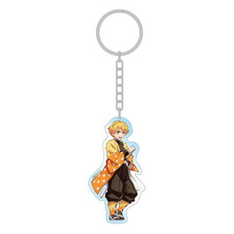 Demon Slayer: Kimetsu no Yaiba porte-clés Zenitsu Holographic 7 cm
