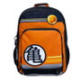 CYP BRANDS Mochila Sac à Dos Dragon Ball 42 cm en Polyester - 2 Grands Compartiments, Poches Latérales, Bretelles et Dosseret Acolchados