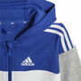Ensemble de Sport pour Bébé Adidas I 3Stripes Tib Fleece Ts Infantil Bleu