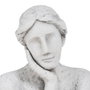 BigBuy Home Buste Argile Femme Gris